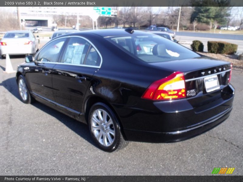 Black Stone / Anthracite Black 2009 Volvo S80 3.2