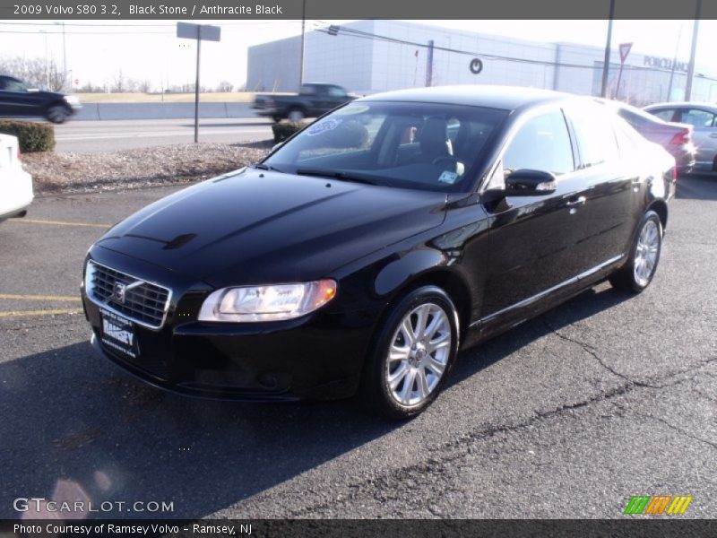 Black Stone / Anthracite Black 2009 Volvo S80 3.2