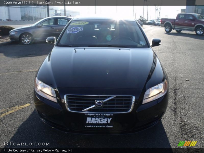 Black Stone / Anthracite Black 2009 Volvo S80 3.2