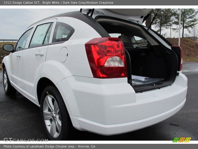 Bright White / Dark Slate Gray/Medium Graystone 2012 Dodge Caliber SXT