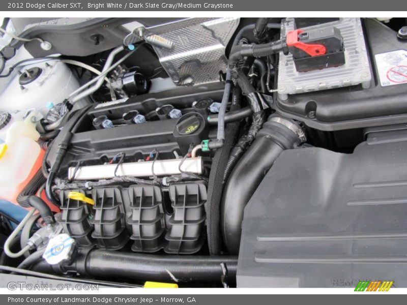 Bright White / Dark Slate Gray/Medium Graystone 2012 Dodge Caliber SXT