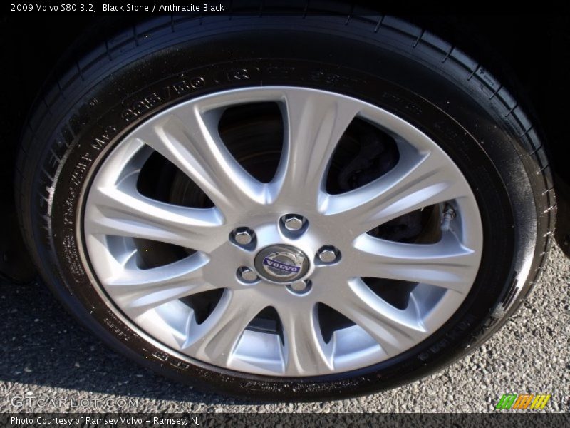 Black Stone / Anthracite Black 2009 Volvo S80 3.2