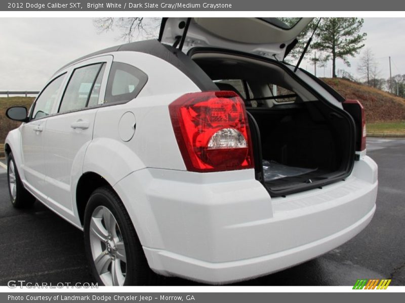 Bright White / Dark Slate Gray/Medium Graystone 2012 Dodge Caliber SXT