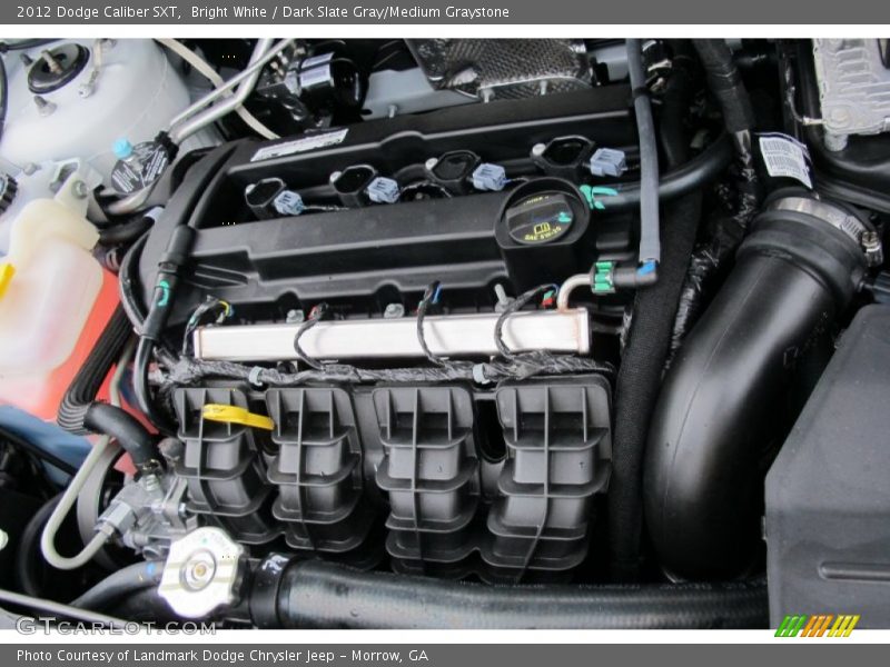 Bright White / Dark Slate Gray/Medium Graystone 2012 Dodge Caliber SXT