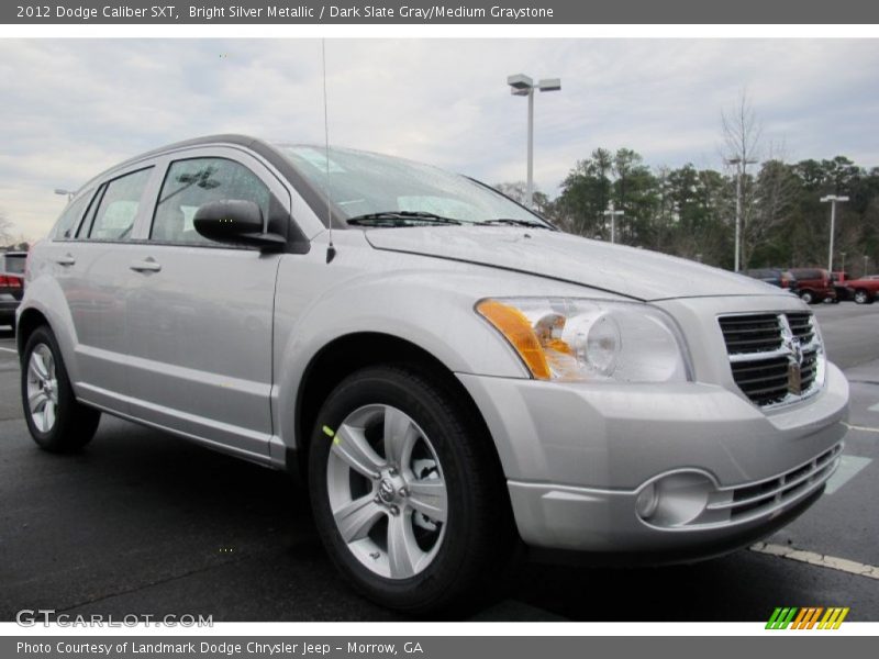 Bright Silver Metallic / Dark Slate Gray/Medium Graystone 2012 Dodge Caliber SXT