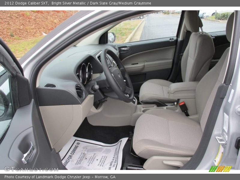 Bright Silver Metallic / Dark Slate Gray/Medium Graystone 2012 Dodge Caliber SXT