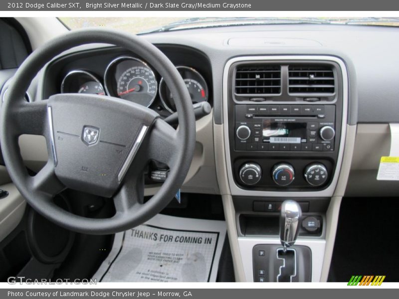 Bright Silver Metallic / Dark Slate Gray/Medium Graystone 2012 Dodge Caliber SXT