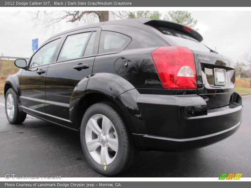 Black / Dark Slate Gray/Medium Graystone 2012 Dodge Caliber SXT