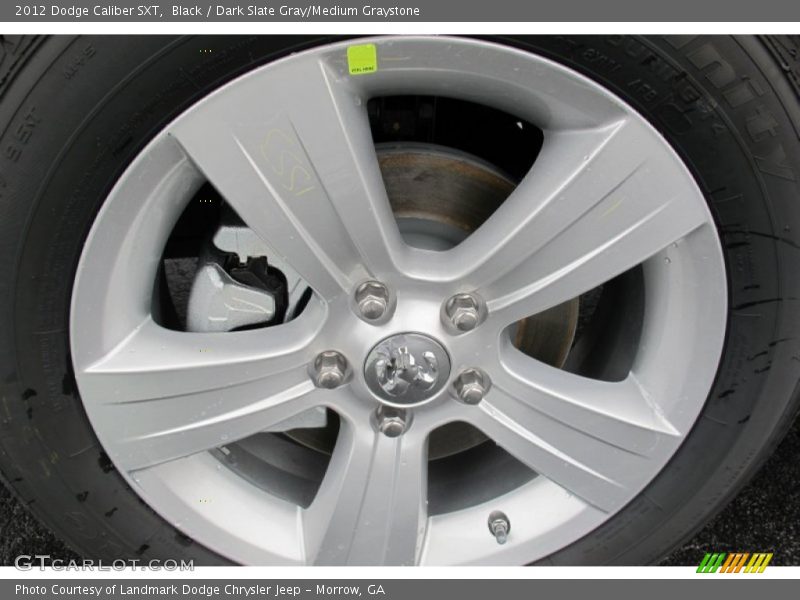 Black / Dark Slate Gray/Medium Graystone 2012 Dodge Caliber SXT