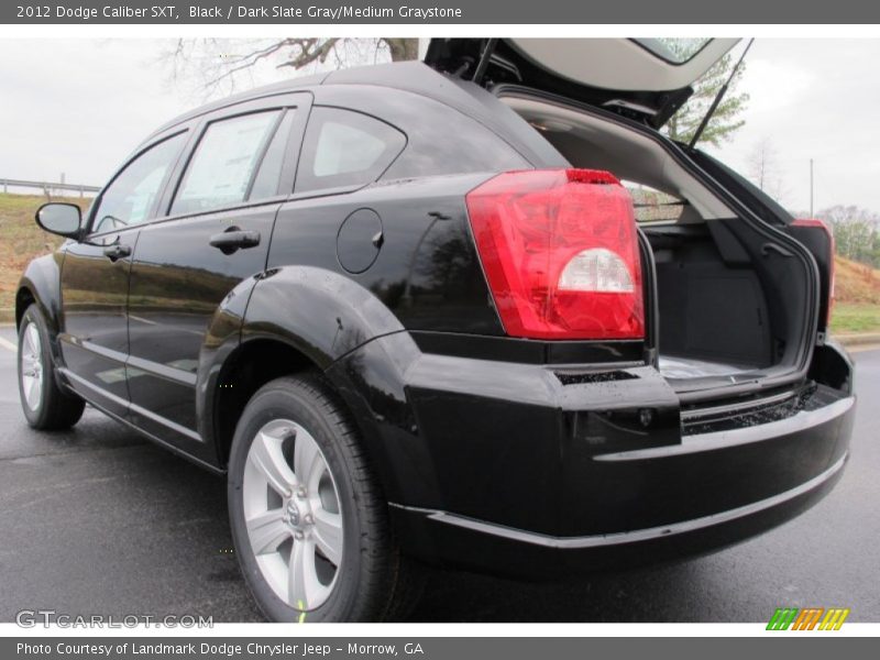 Black / Dark Slate Gray/Medium Graystone 2012 Dodge Caliber SXT