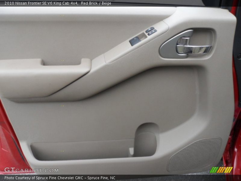 Red Brick / Beige 2010 Nissan Frontier SE V6 King Cab 4x4