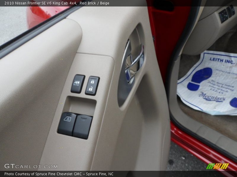 Red Brick / Beige 2010 Nissan Frontier SE V6 King Cab 4x4