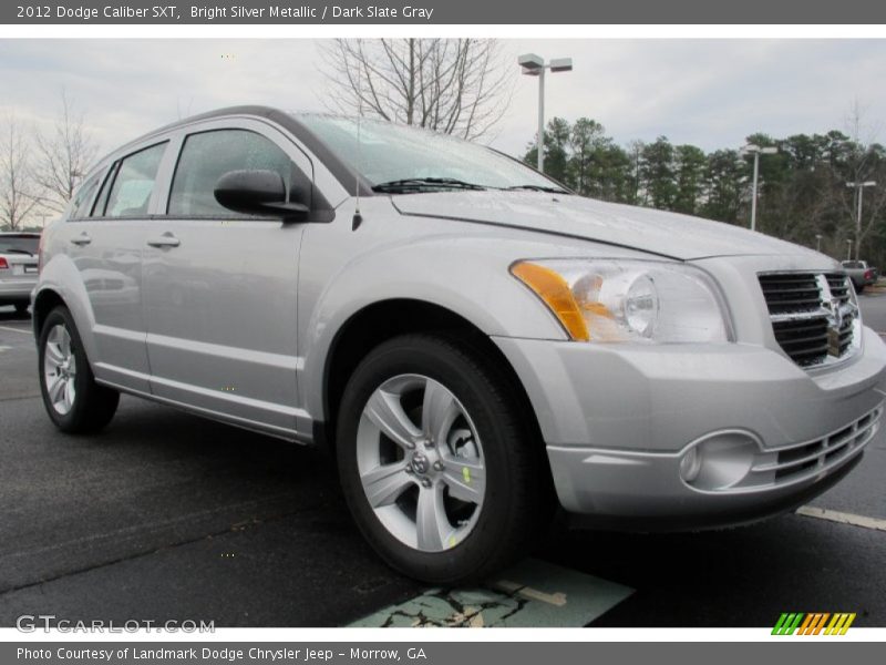 Bright Silver Metallic / Dark Slate Gray 2012 Dodge Caliber SXT