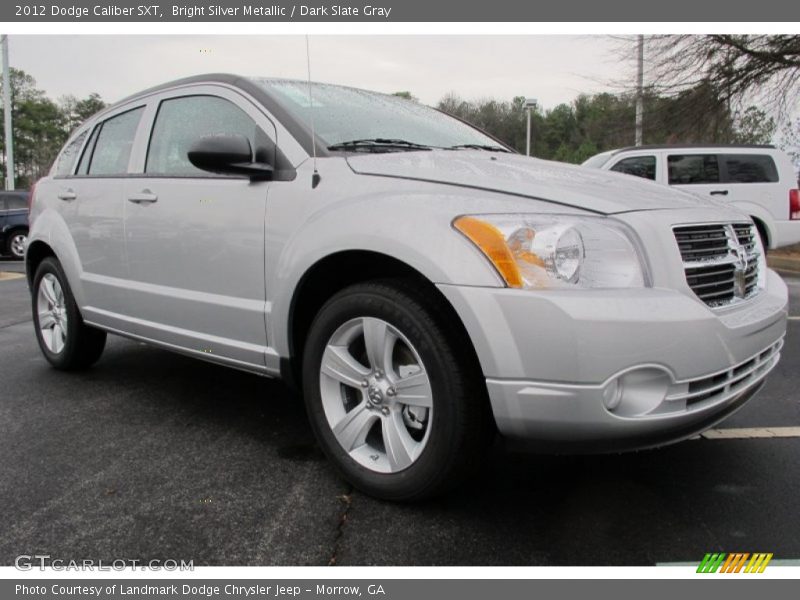 Bright Silver Metallic / Dark Slate Gray 2012 Dodge Caliber SXT