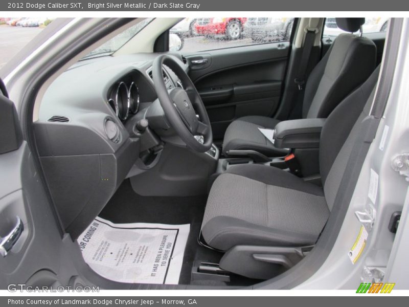 Bright Silver Metallic / Dark Slate Gray 2012 Dodge Caliber SXT