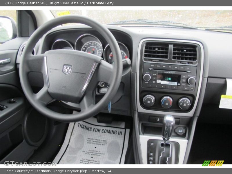 Bright Silver Metallic / Dark Slate Gray 2012 Dodge Caliber SXT