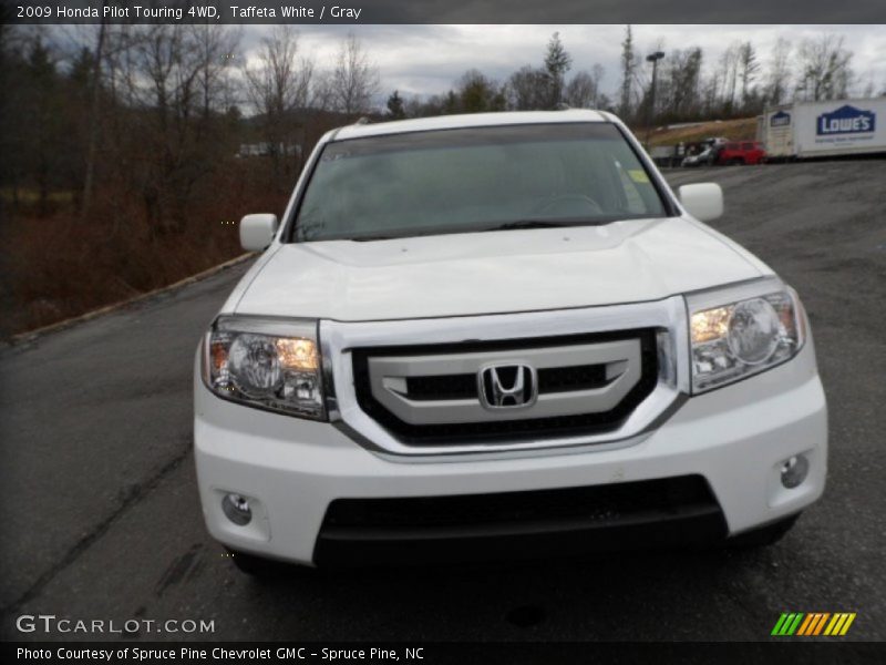 Taffeta White / Gray 2009 Honda Pilot Touring 4WD