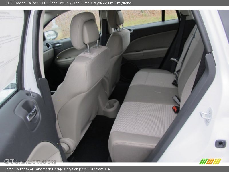 Bright White / Dark Slate Gray/Medium Graystone 2012 Dodge Caliber SXT