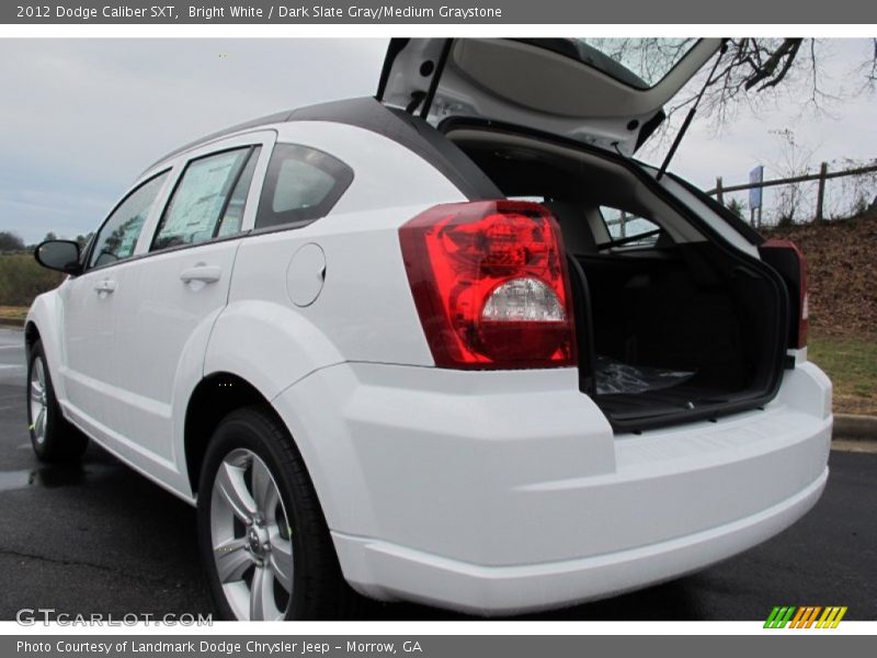 Bright White / Dark Slate Gray/Medium Graystone 2012 Dodge Caliber SXT