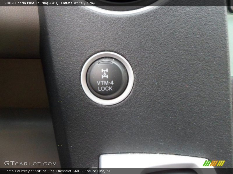 Taffeta White / Gray 2009 Honda Pilot Touring 4WD