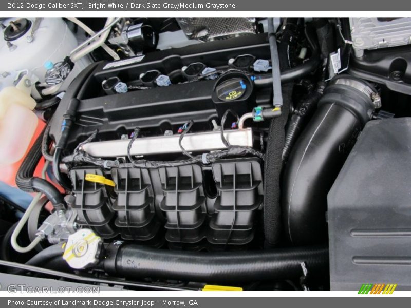 Bright White / Dark Slate Gray/Medium Graystone 2012 Dodge Caliber SXT