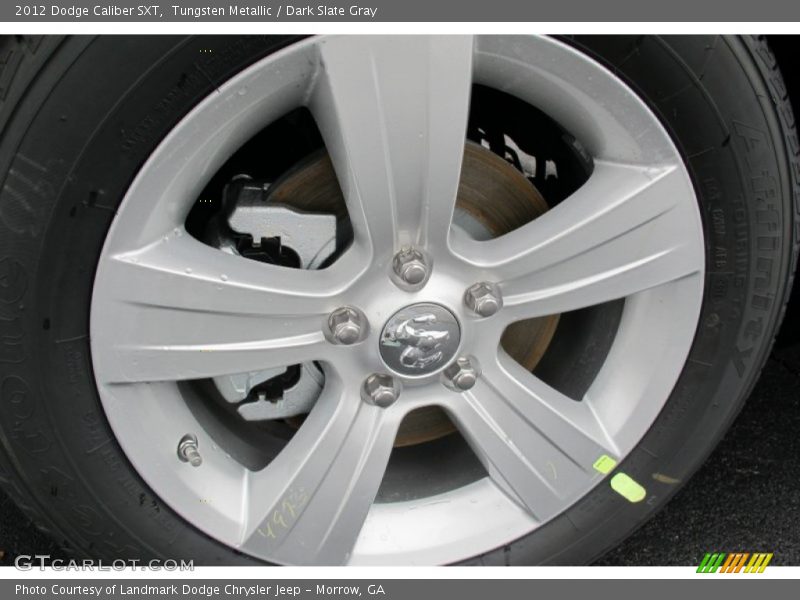 Tungsten Metallic / Dark Slate Gray 2012 Dodge Caliber SXT
