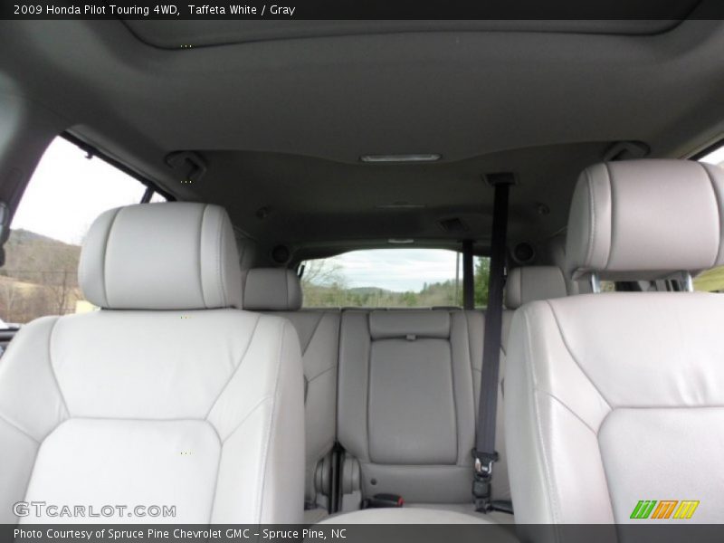 Taffeta White / Gray 2009 Honda Pilot Touring 4WD