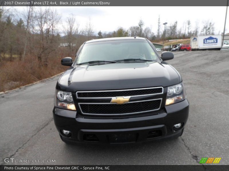Black / Light Cashmere/Ebony 2007 Chevrolet Tahoe LTZ 4x4