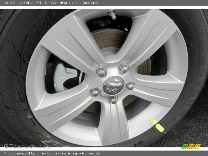 Tungsten Metallic / Dark Slate Gray 2012 Dodge Caliber SXT