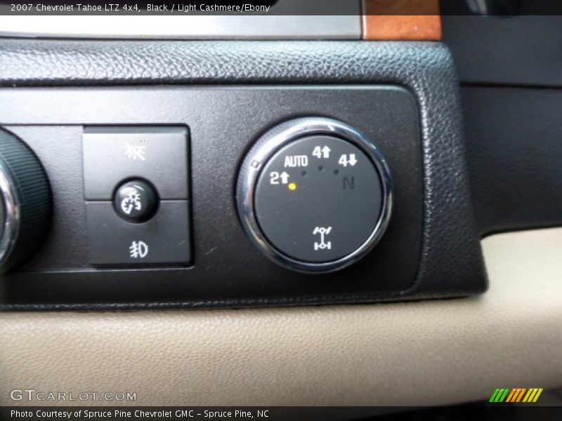 Black / Light Cashmere/Ebony 2007 Chevrolet Tahoe LTZ 4x4
