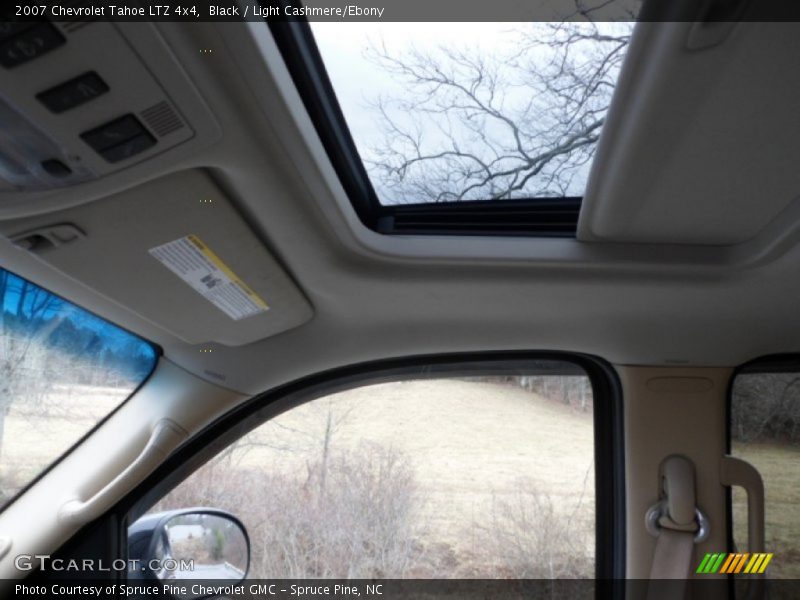 Black / Light Cashmere/Ebony 2007 Chevrolet Tahoe LTZ 4x4