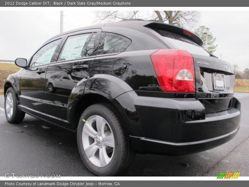 Black / Dark Slate Gray/Medium Graystone 2012 Dodge Caliber SXT