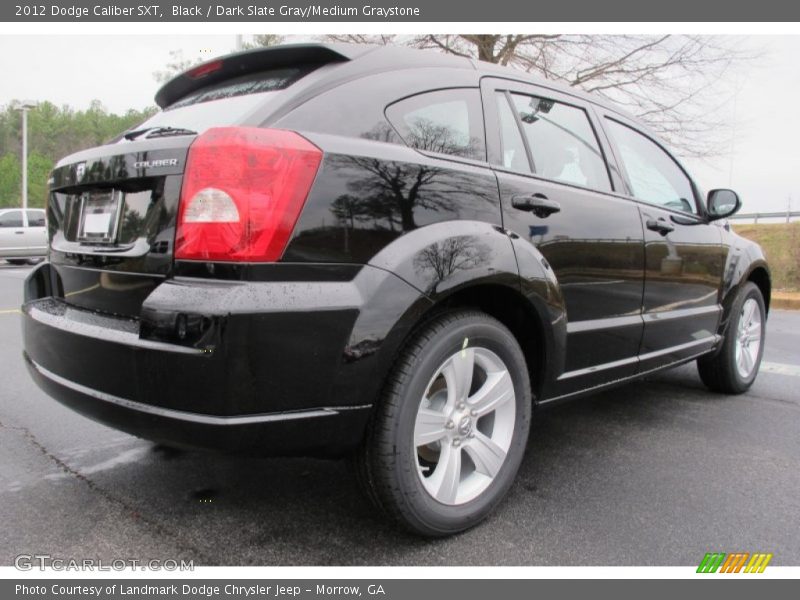 Black / Dark Slate Gray/Medium Graystone 2012 Dodge Caliber SXT