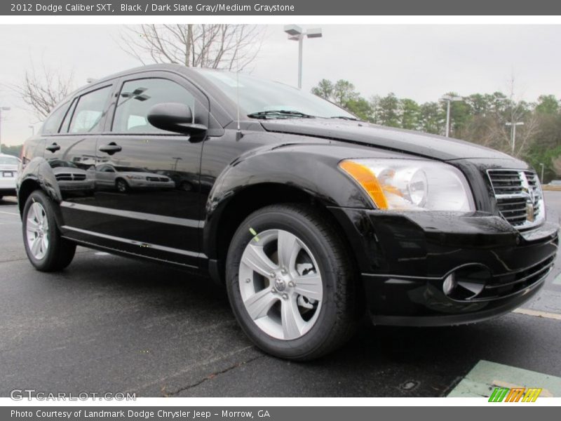 Black / Dark Slate Gray/Medium Graystone 2012 Dodge Caliber SXT