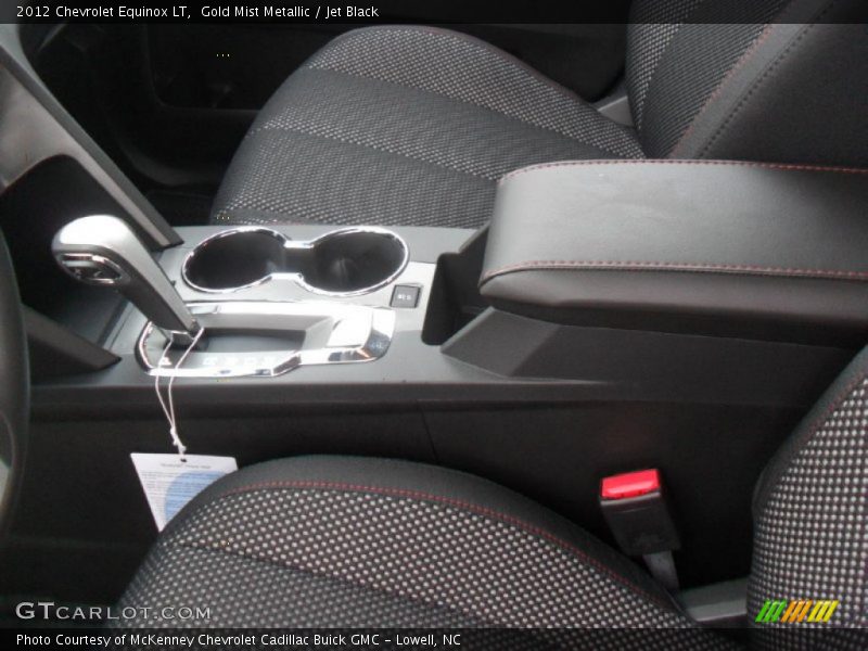 Gold Mist Metallic / Jet Black 2012 Chevrolet Equinox LT
