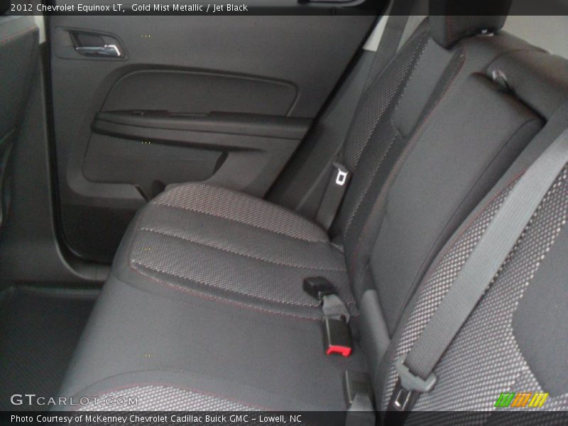 Gold Mist Metallic / Jet Black 2012 Chevrolet Equinox LT