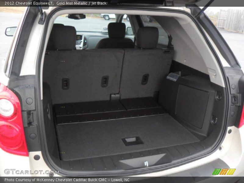 Gold Mist Metallic / Jet Black 2012 Chevrolet Equinox LT