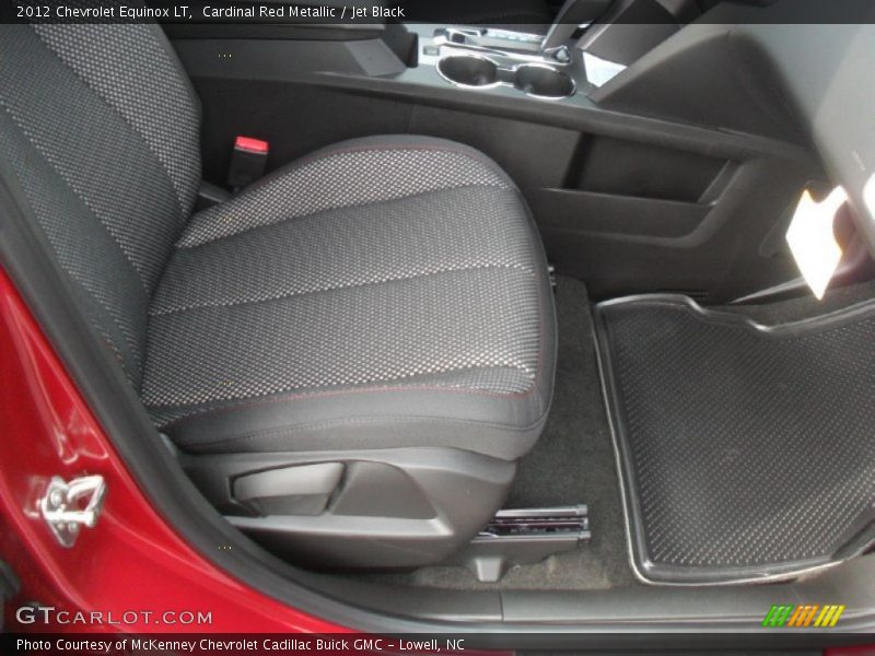 Cardinal Red Metallic / Jet Black 2012 Chevrolet Equinox LT
