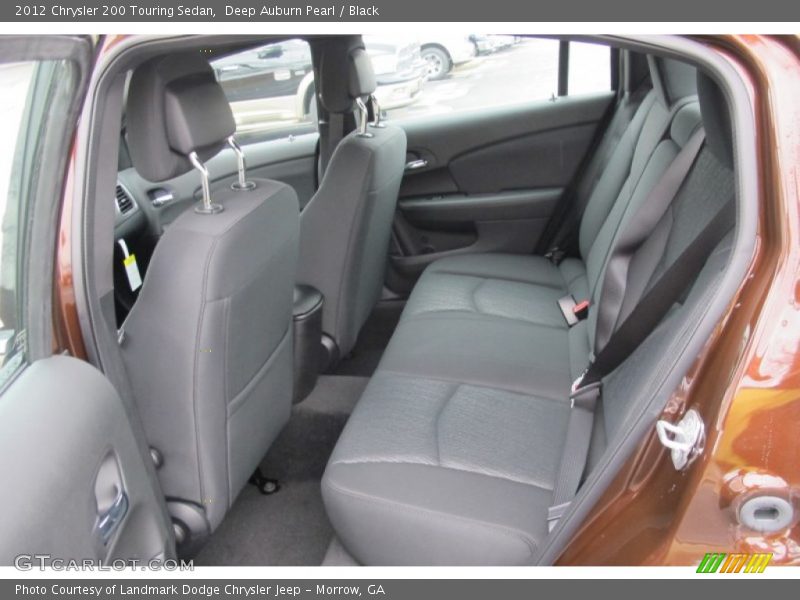  2012 200 Touring Sedan Black Interior