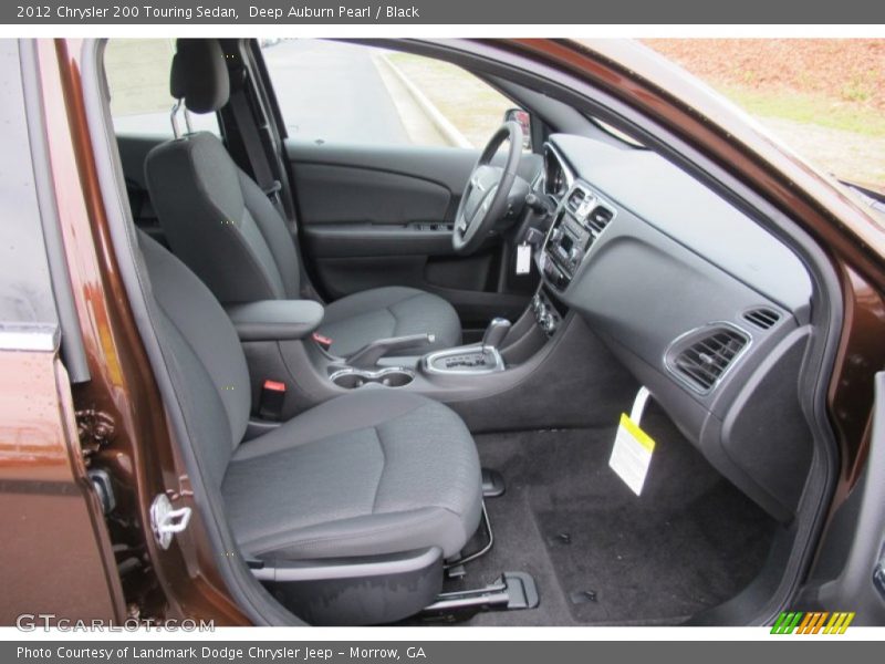  2012 200 Touring Sedan Black Interior