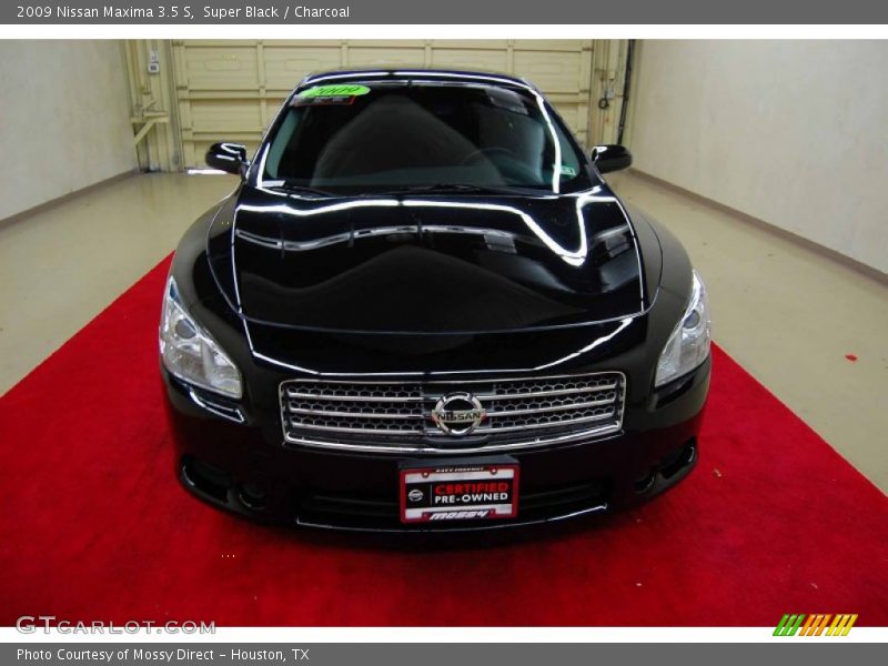 Super Black / Charcoal 2009 Nissan Maxima 3.5 S