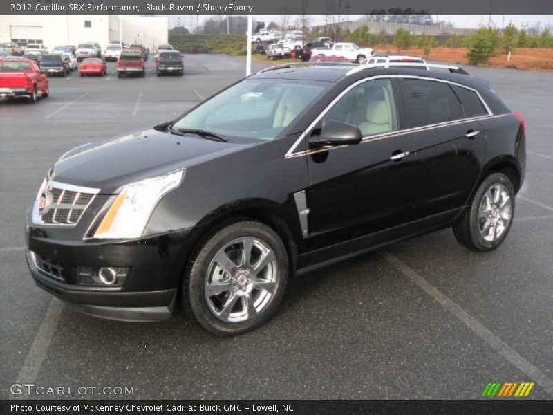 Black Raven / Shale/Ebony 2012 Cadillac SRX Performance