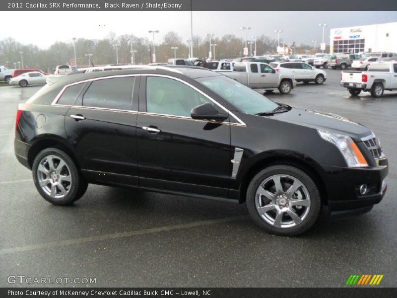 Black Raven / Shale/Ebony 2012 Cadillac SRX Performance