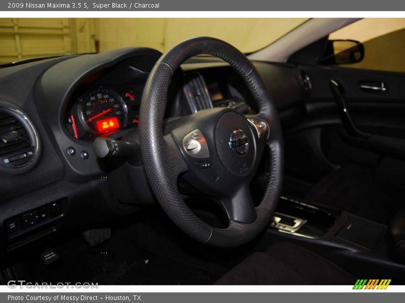 Super Black / Charcoal 2009 Nissan Maxima 3.5 S