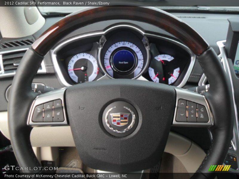 Black Raven / Shale/Ebony 2012 Cadillac SRX Performance