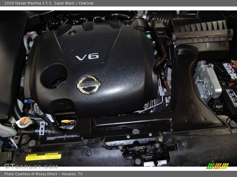 Super Black / Charcoal 2009 Nissan Maxima 3.5 S