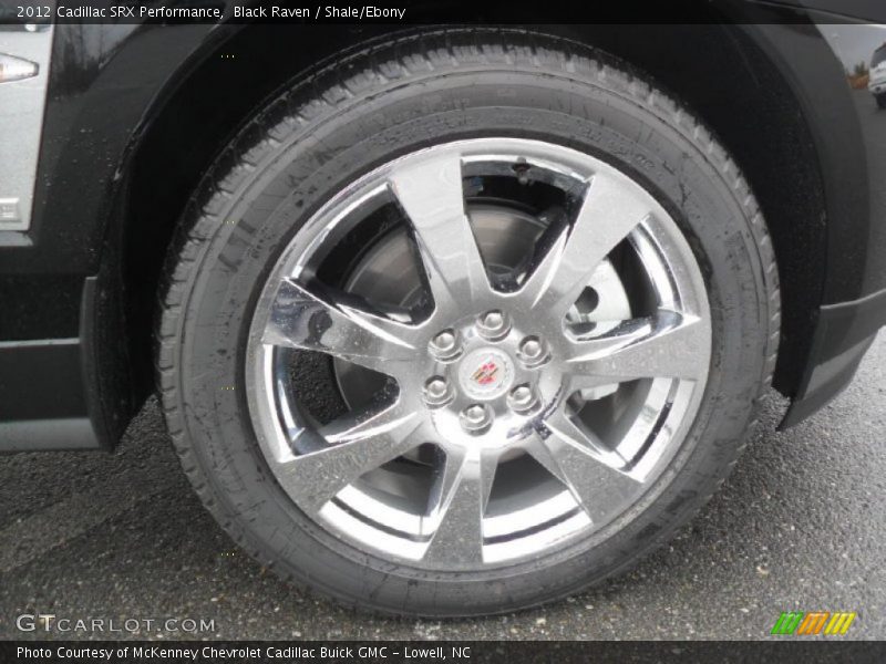 Black Raven / Shale/Ebony 2012 Cadillac SRX Performance