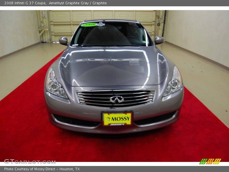 Amethyst Graphite Gray / Graphite 2008 Infiniti G 37 Coupe
