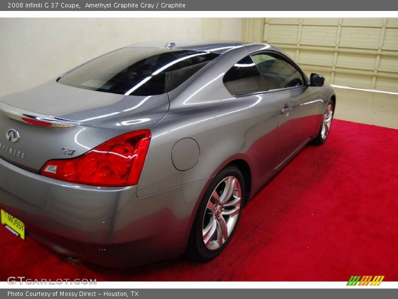 Amethyst Graphite Gray / Graphite 2008 Infiniti G 37 Coupe