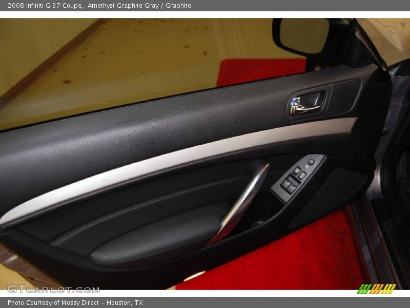 Amethyst Graphite Gray / Graphite 2008 Infiniti G 37 Coupe